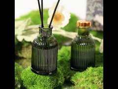 Άρωμα Γυάλινο Μπουκάλι Reed Diffuser Private Label 100ml με χρυσό μεταλλικό καπάκι