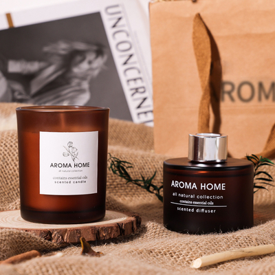 Πολυτελές άρωμα Γαμήλιο πάρτι βάζο Κερί Reed Diffuser Σετ Δώρου Πολύχρωμο Wellness