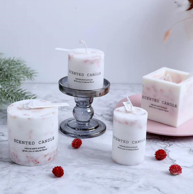 Scented λογότυπο συνήθειας κεριών στυλοβατών ταξιδιού γαμήλιων δώρων ΕΓΧΩΡΙΑΣ πολυτέλειας ΑΡΩΜΑΤΟΣ