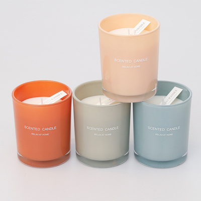 Τυπώνοντας Scented κερί γυαλιού συνήθειας κεριών σόγιας εγχώριου cOem αρώματος