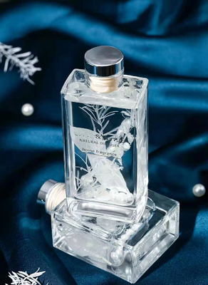 Αρώματος καλάμων διασκορπιστών 150ml δώρο πολυτέλειας αρώματος που τίθεται τετραγωνικό με το ξηρό λουλούδι