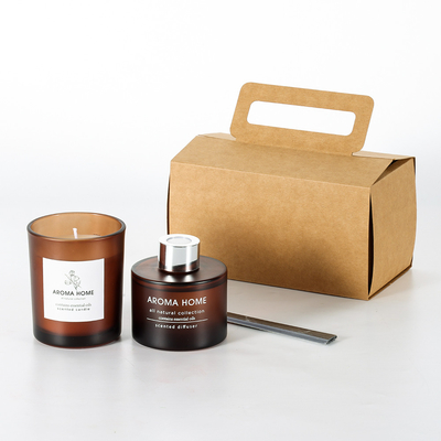 Πολυτελές άρωμα Γαμήλιο πάρτι βάζο Κερί Reed Diffuser Σετ Δώρου Πολύχρωμο Wellness
