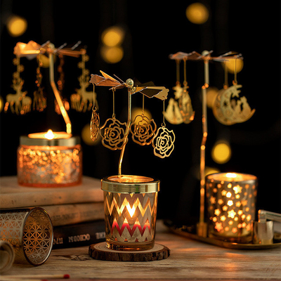 Γυάλινο βάζο Aromatherapy Geometry Merry Go Round Αρωματικά κεριά σόγιας Private Label
