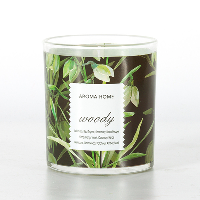 Private Label Γυαλιά Αρωματοθεραπείας Πολυτελές Αρωματικό Κερί Σόγιας 220G 8x9cm
