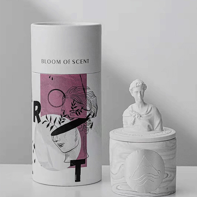 Χειροποίητο αρωματικό κερί David Plaster Gypsum Gardenia για τα Χριστούγεννα