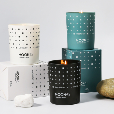 Οργανική Aromatherapy σόγιας ιδιωτική ετικέτα κεριών βάζων κεριών Scented μακράς διαρκείας