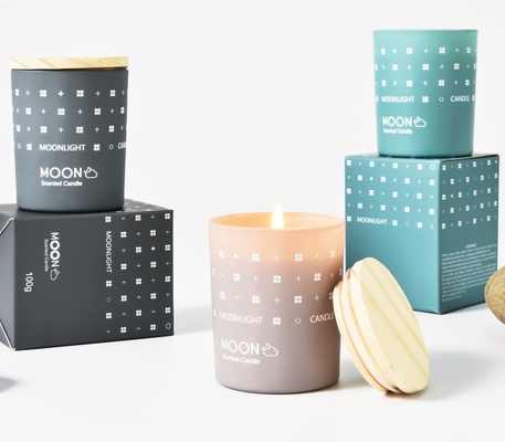 Οργανική Aromatherapy σόγιας ιδιωτική ετικέτα κεριών βάζων κεριών Scented μακράς διαρκείας