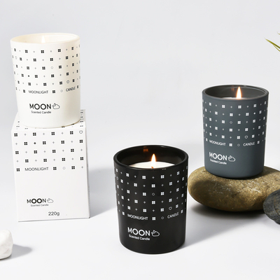 Οργανική Aromatherapy σόγιας ιδιωτική ετικέτα κεριών βάζων κεριών Scented μακράς διαρκείας