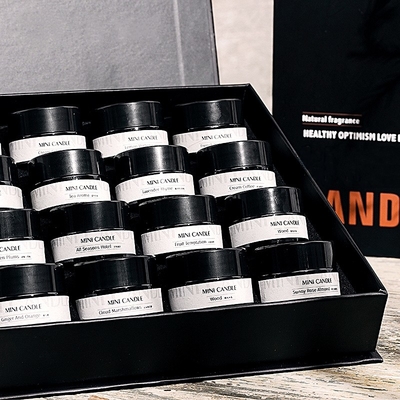ΑΡΩΜΑΤΟΣ μίνι Scented κερί δειγμάτων 16pcs/Set μυρωδιάς αρώματος κεριών σόγιας Χριστουγέννων αγορών τιμών της ΕΓΧΩΡΙΑΣ Κίνας καλύτερο