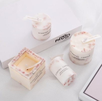 Scented λογότυπο συνήθειας κεριών στυλοβατών ταξιδιού γαμήλιων δώρων ΕΓΧΩΡΙΑΣ πολυτέλειας ΑΡΩΜΑΤΟΣ
