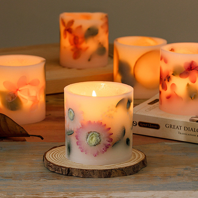 Συνήθειας δώρων κιβωτίων Scented κεριά ετικετών Aromatherapy ιδιωτικά για το γάμο