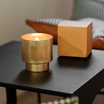 Μαύρη παγωμένη κεραμική αγριότητα ελαφρύ Aromatherapy φλυτζανιών κεριών δοχείων κασσίτερου κεριών σόγιας