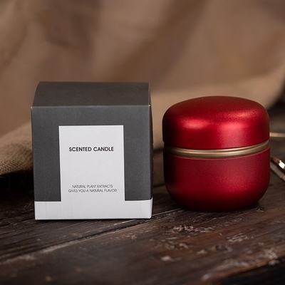 Scented κερί κασσίτερου αρώματος λουλουδιών γαμήλιου Giveaways ξηρό χειροποίητο