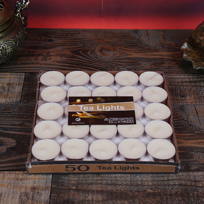Η καρδιά Aromatherapy διαμόρφωσε τα άκαπνα Scented κεριά κεριών σόγιας Tealight 50 PC