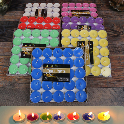 Η καρδιά Aromatherapy διαμόρφωσε τα άκαπνα Scented κεριά κεριών σόγιας Tealight 50 PC