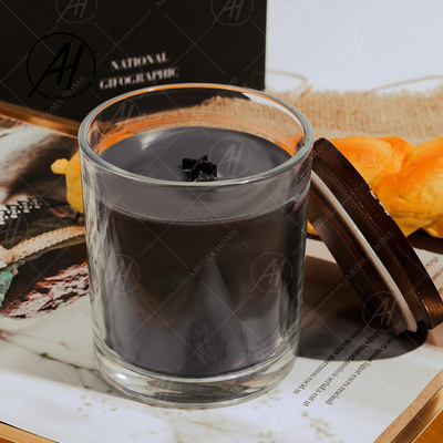 Scented κερί 8OZ αρώματος βάζων γυαλιού αρώματος σοκολάτας πολυτέλειας συνήθειας