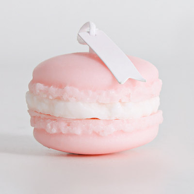 Ασφαλή μοναδικά χειροποίητα Scented κεριά Macaron με τα λεπτά χρώματα