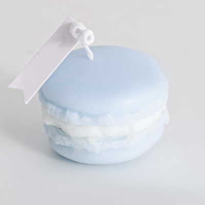 Ασφαλή μοναδικά χειροποίητα Scented κεριά Macaron με τα λεπτά χρώματα