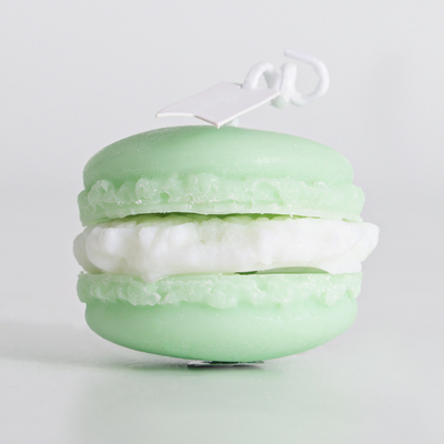 Ασφαλή μοναδικά χειροποίητα Scented κεριά Macaron με τα λεπτά χρώματα