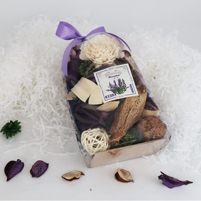 Lavender λουλουδιών ποτ πουρί αναψυκτικών αέρα ξηρά ξηρά τσάντα λουλουδιών