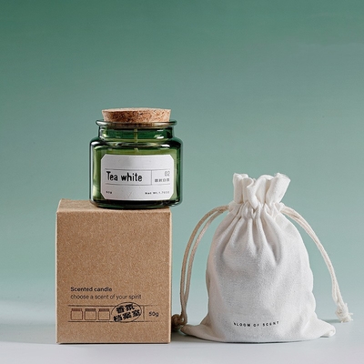 Η Scented τυπωμένη ύλη δώρων κεριών σώματος κεριών σόγιας Aromatherapy προσαρμόζει τη συσκευασία στοιχείων