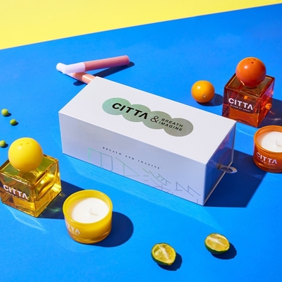 Scented κερί διασκορπιστών καλάμων αρώματος πολυτέλειας που τίθεται με τη συσκευασία κιβωτίων δώρων αυτοκόλλητων ετικεττών