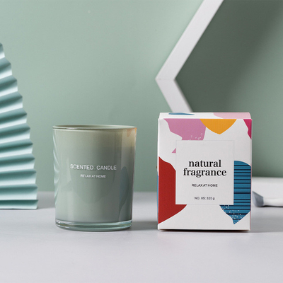 Τυπώνοντας Scented κερί γυαλιού συνήθειας κεριών σόγιας εγχώριου cOem αρώματος