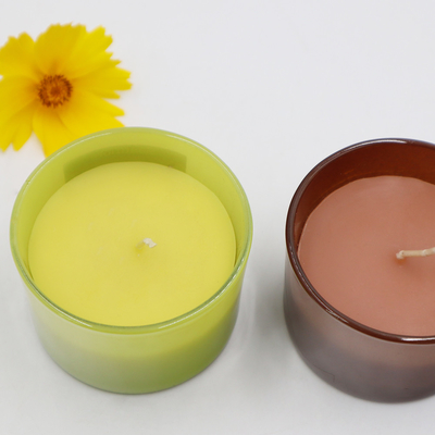 Scented καρύδα και ασβέστης 4oz εγχώριων κεριών αρώματος κεριών σόγιας cOem