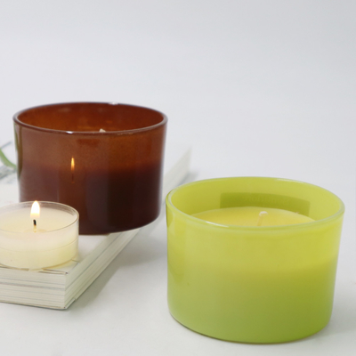 Scented καρύδα και ασβέστης 4oz εγχώριων κεριών αρώματος κεριών σόγιας cOem