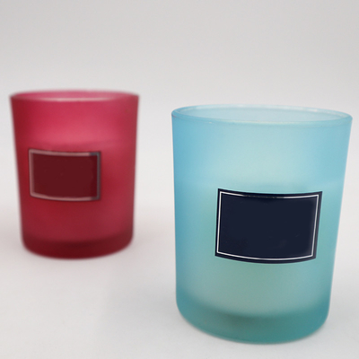 Eco φιλικό Scented κερί σόγιας Capri μπλε Lavender της Rosemary στη μυρωδιά