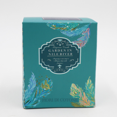 Eco φιλικό Scented κερί σόγιας Capri μπλε Lavender της Rosemary στη μυρωδιά