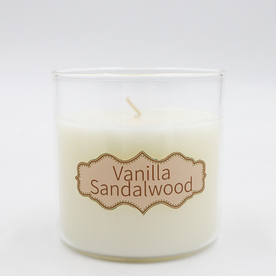 8oz Peppermint Scented κεριά κεριών ευκαλύπτων φυσικά με το καπάκι του Κορκ