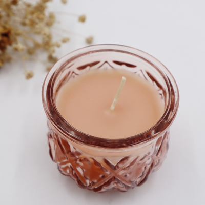 2022 αρώματος Scented κερί κεριών σόγιας γυαλιού εγχώριας πολυτέλειας ζωηρόχρωμο