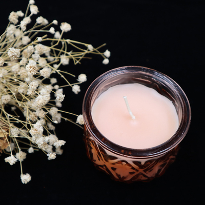 2022 αρώματος Scented κερί κεριών σόγιας γυαλιού εγχώριας πολυτέλειας ζωηρόχρωμο
