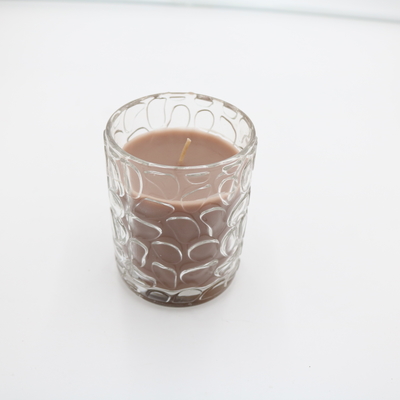 Σόγιας κεριών γυαλιού Scented Votive βάζα 7.5oz κεριών κεριών μικρά