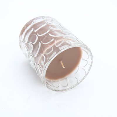 Σόγιας κεριών γυαλιού Scented Votive βάζα 7.5oz κεριών κεριών μικρά