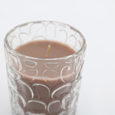 Σόγιας κεριών γυαλιού Scented Votive βάζα 7.5oz κεριών κεριών μικρά