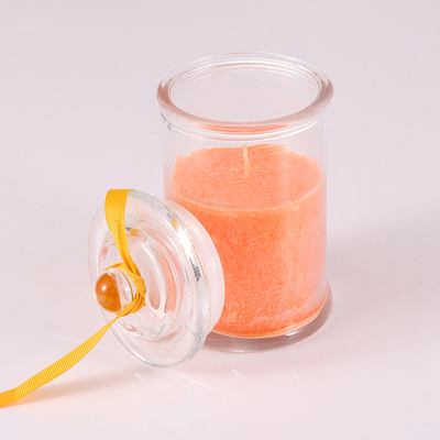 Scented κερί βάζων γυαλιού με το βάρος κεριών 90g   Για την εγχώρια διακόσμηση
