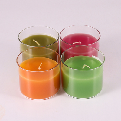 Φυσικά ελαφριά κεριά 220G αρώματος Aromatherapy κεριών παραφίνης με το καπάκι μπαμπού