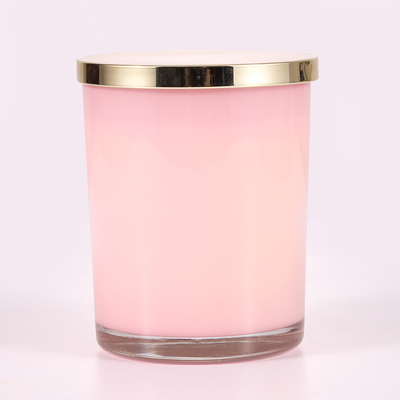 Scented καμέλια ευκαλύπτων κεριών βάζων γυαλιού κρητιδογραφιών 14.5oz με το προσαρμοσμένο άρωμα