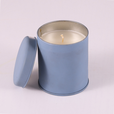 Ζωηρόχρωμοι Scented κρίνος και βανίλια της Jasmine κεριών κασσίτερου ταξιδιού μελισσοκηρού