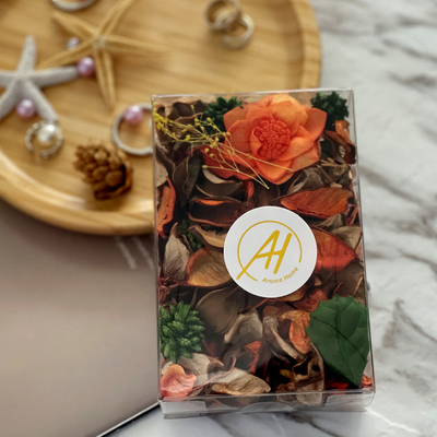 Χειροποίητα Scented λουλούδια ποτ πουρί ροδάκινων για το ξενοδοχείο ντουλαπών