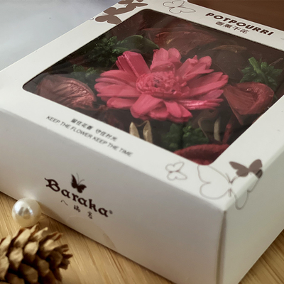 Ο cOem Scented αυξήθηκε ξηρό λουλούδι 110g ποτ πουρί πετάλων για την άνοιξη