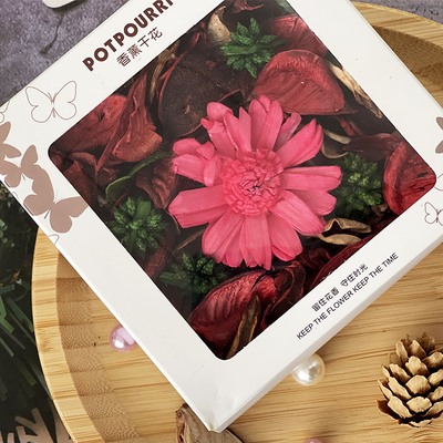 Ο cOem Scented αυξήθηκε ξηρό λουλούδι 110g ποτ πουρί πετάλων για την άνοιξη