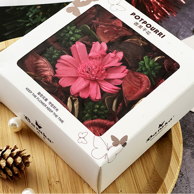 Ο cOem Scented αυξήθηκε ξηρό λουλούδι 110g ποτ πουρί πετάλων για την άνοιξη