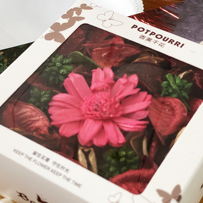 Ο cOem Scented αυξήθηκε ξηρό λουλούδι 110g ποτ πουρί πετάλων για την άνοιξη