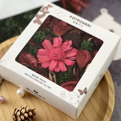 Ο cOem Scented αυξήθηκε ξηρό λουλούδι 110g ποτ πουρί πετάλων για την άνοιξη