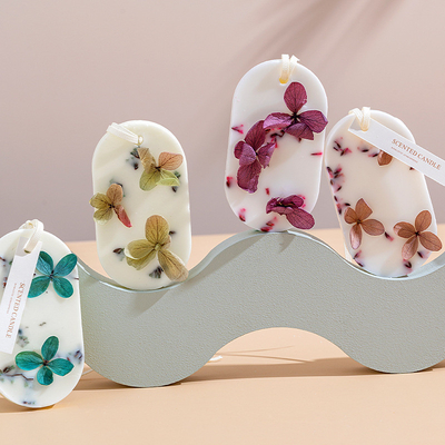 Δώρο λειωμένων μετάλλων εγχώριων Scented κεριών αρώματος που τίθεται ωοειδές για την παραγωγή κεριών