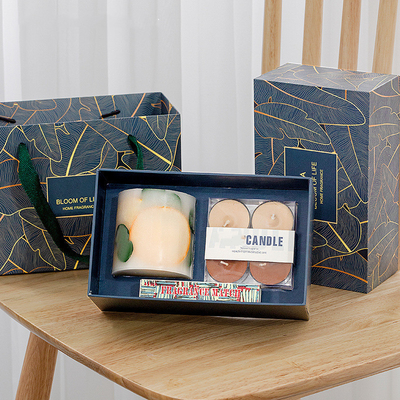 4pk διακοσμητικό λουτρών Tealight διασκορπιστών σύνολο δώρων μυρωδιάς κεριών καθορισμένο κατ' οίκον