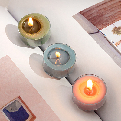 Ζωηρόχρωμος Scented Votive κάτοχος κεριών Tealight για το εγχώριο ντεκόρ